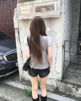Dark cross shorts