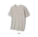 RIB ROUND MUSCLE FIT KNIT