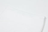  Eyelet slit skirt (white)