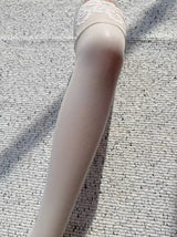 Big lace knee socks