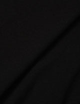 オフショルダー ラッフル トップ(BLACK)