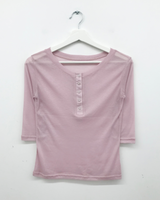 イッツシアーヘンリーネックスリーブレスTシャツ (4color)