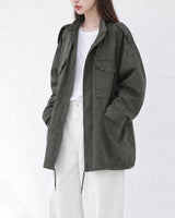 (UNISEX) M-65 Washed Field Jacket