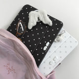 3D Angel Wing Dot Pattern iPad Cover Case