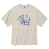 ハッピープードルTシャツ