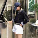 [BELLIDE MADE] アーモンド, カラークロップスウェット