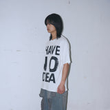 Untitled No Idea Pigment Wash Short Sleeve Off White