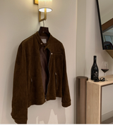  Jayron Biker China Suede Jacket