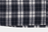 Enf Daily Country Check Cropped Overfit Long Sleeve Shirt