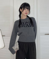 LAMBSWOOL JACQUARD ROUND KNIT
