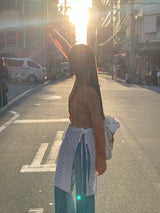 [MADE] Harmo layered knit skirt