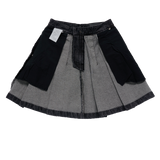 25SS WOMAN DENIM DENNIS SKIRT BLACK