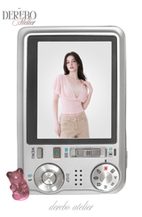 ベビーブルーム シフォン シャーリングトップ