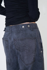 Mora paisley curved pants