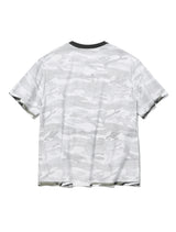 ウェストミリタリーリバーシブルTシャツ - [ホワイト]