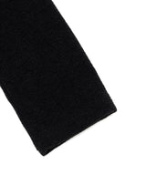 Layered Knit Top _ BLACK