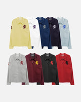 (UNISEX) Horse PK Collar Long Sleeve