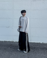 Face Track Line Snap Pants