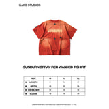 KMC サンバーン ウォッシュド Tシャツ