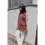 LACE COMBI BOOTS-CUT PANTS