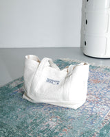 Quilted cotton mini tote bag