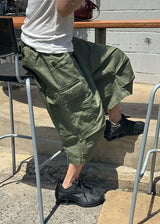 リベットピンタックバミューダパンツ