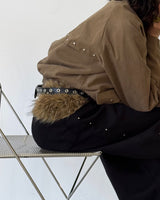 ファーパッチパンチングベルト