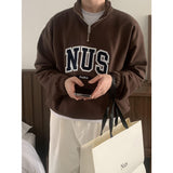Huke x Nus. ハーフジップアップ
