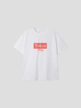 Tokyo logo crop short sleeve T-Shirt 2C