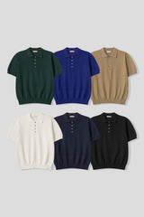 Easter bookle knit collar tee