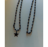 cross dubble necklace (2type)