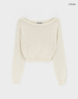 [MADE] Levinson Tape Boat Neck Knit