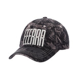 EEERRR Real tree camo pattern ball cap (Black)
