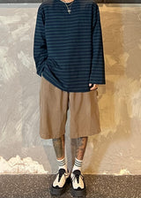 スティーブダンガラボートネックTシャツ 4COLOR
