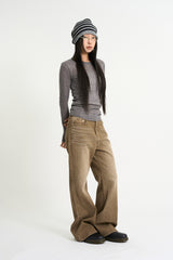 Serf wool tencel long sleeve