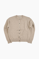 Ciel round button-up cardigan