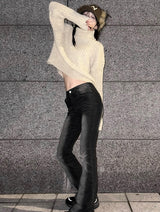 Cozy high-neck over knit