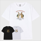 Lets Match Up Bunny&Turtle T-Shirt (3color)