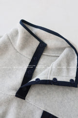[UNISEX] Coloring fleece half zip-up & jogger pants set
