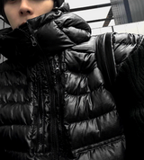 Romtel Dark Black Lightweight Padding + Black Knit