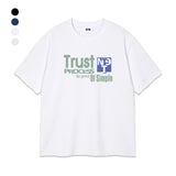 トラストプロセスオーバーフィットTシャツ (4color)