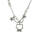 kitty cat necklace