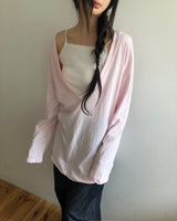 ヒューマディープVネック長袖Tシャツ