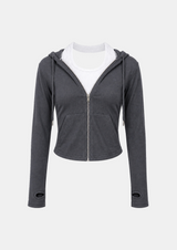 Miley Halter Top & Hoodie Set