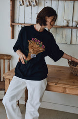 26SS★ DTP プチ フラワー ショートスリーブ Tシャツ