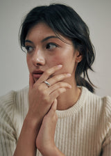 [925 silver] Deux.silver.208 / バンピアス (シルバー)
