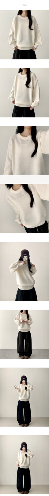 Bor dotom Round Knit
