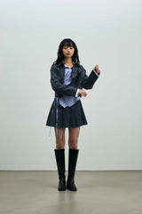 MILD CROP BLAZER / CHARCOAL