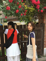ナイロンラップスカートパンツ (2color)