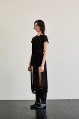 WITTY KNIT ONE-PIECE / BLACK